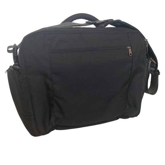 Eagle Creek CarryOn ES Travel Bag Shoulder Strap Black Laptop Travel Zip Around - Picture 3 of 10